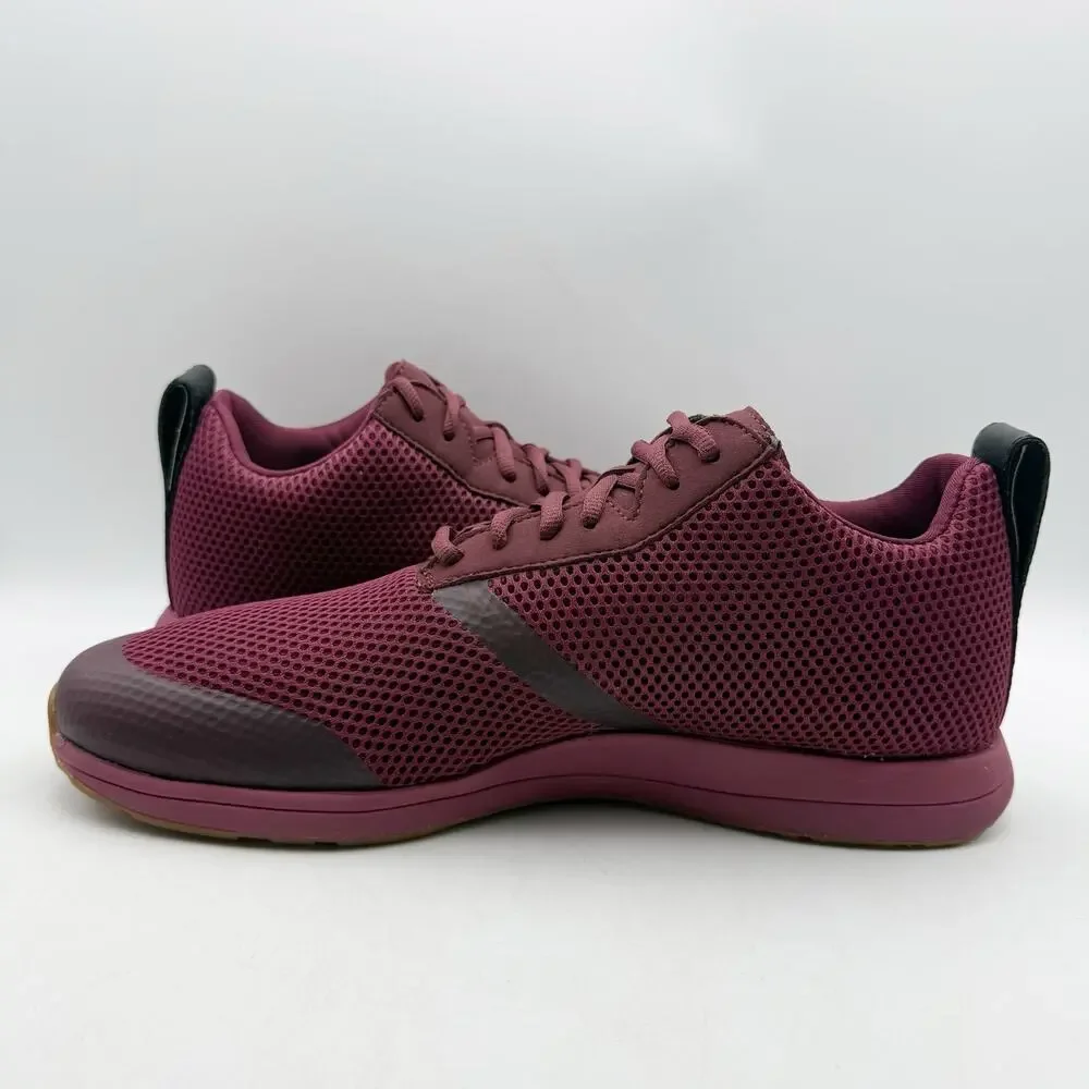 YORK Athletics Mens The Henry Mid Trainer Sneakers US 12 Red Black NIB